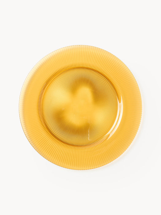 Effie Ribbed Dinner Plates, Set of 4
