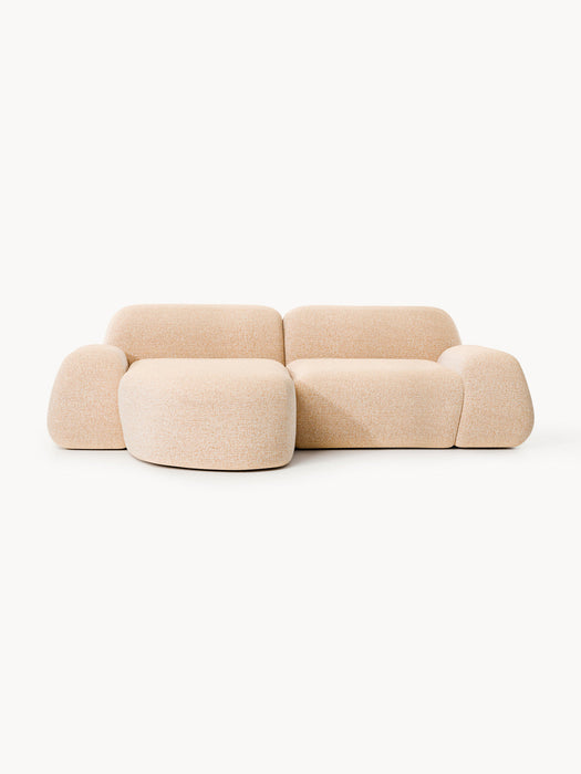Wolke Modular Bouclé Corner Sofa (3-seater)