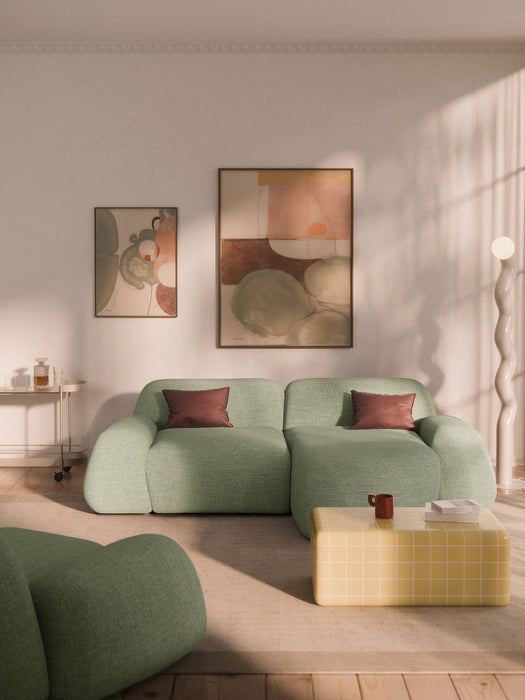 Wolke Modular Bouclé Corner Sofa (3-seater)