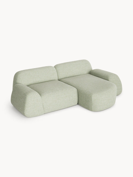 Wolke Modular Bouclé Corner Sofa (3-seater)