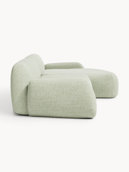 Wolke Modular Bouclé Corner Sofa (3-seater)