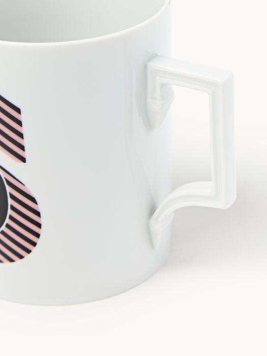 x MEISSEN Handmade Mug Initials with Decorative Motif
