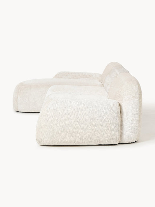 Wolke Modular Teddy Bouclé Corner Sofa (4-seater)