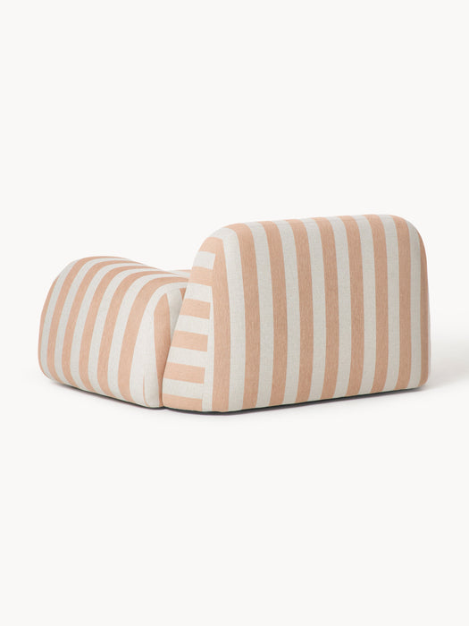 Striped Lounge Chair Wolke