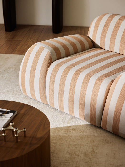 Striped Lounge Chair Wolke