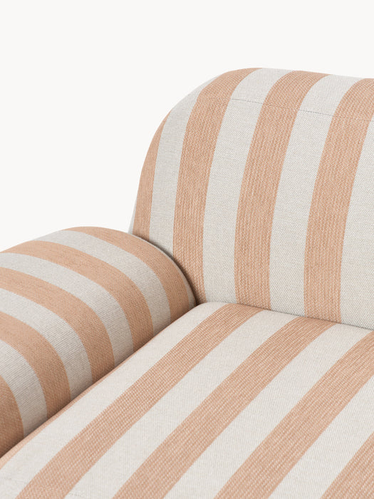 Striped Lounge Chair Wolke