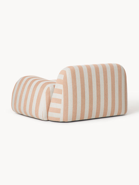 Wolke Striped Lounge Chair