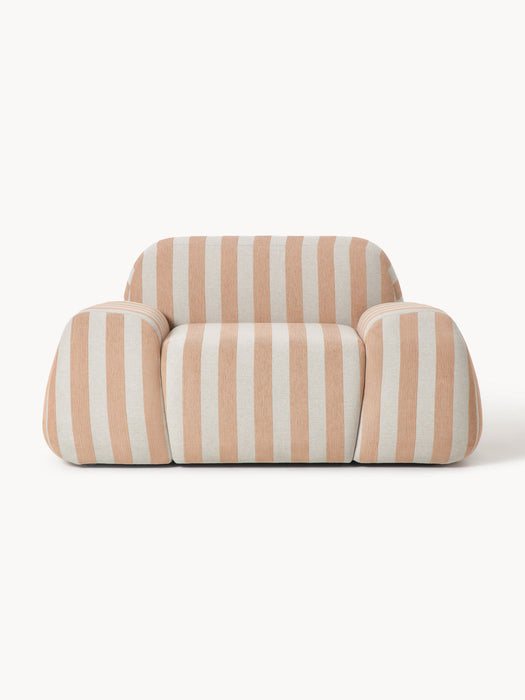 Wolke Striped Lounge Chair