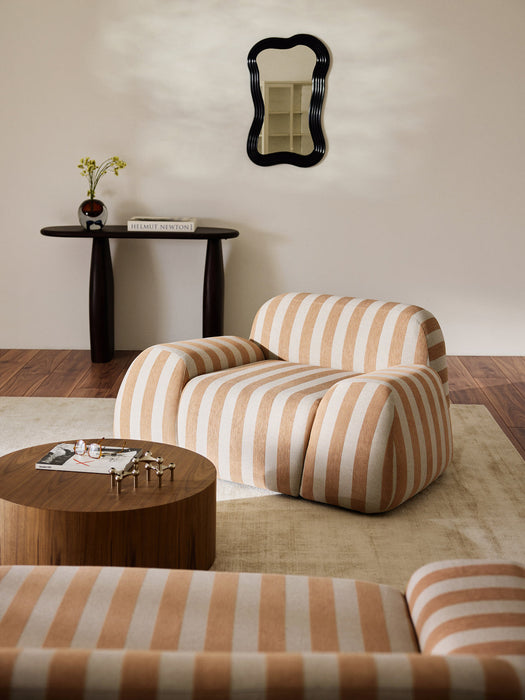 Wolke Striped Lounge Chair