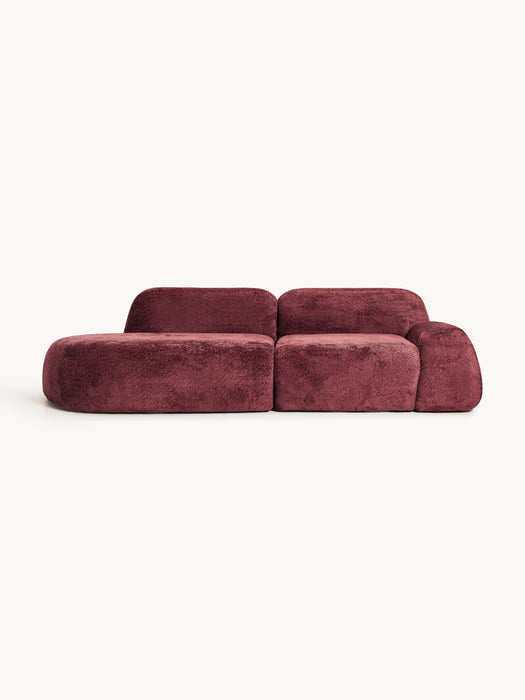 Wolke Modular Teddy Bouclé Chaise (3-seater)