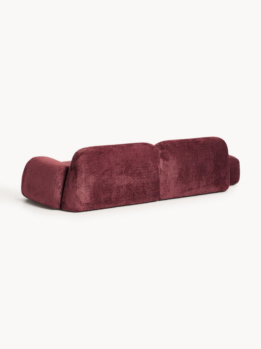 Wolke Modular Teddy Bouclé Chaise (3-seater)