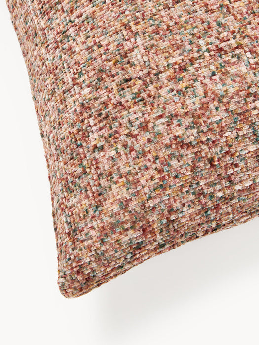 Hanka Chenille Cushion Cover with Pixel Pattern
