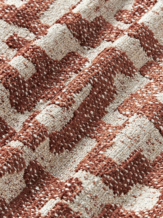 Contia Viscose Cushion with Woven Jacquard Pattern