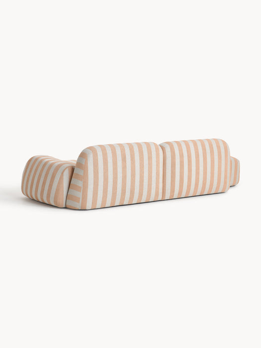 Wolke Modular Striped Sofa (3-seater)