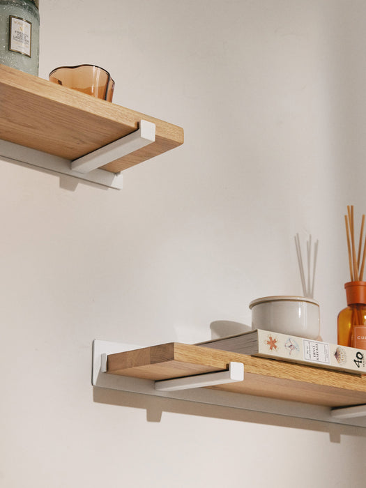 Oak Wood Small Shelf Ally W 40 cm