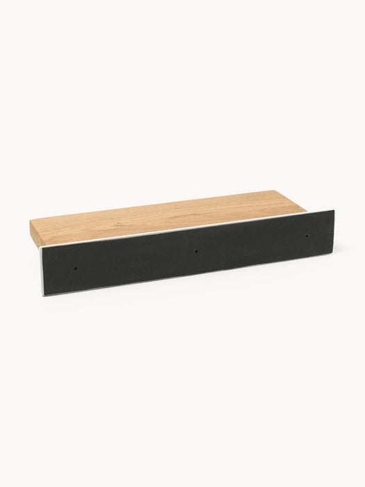 Ally Oak Wood Small Shelf, W 40 cm