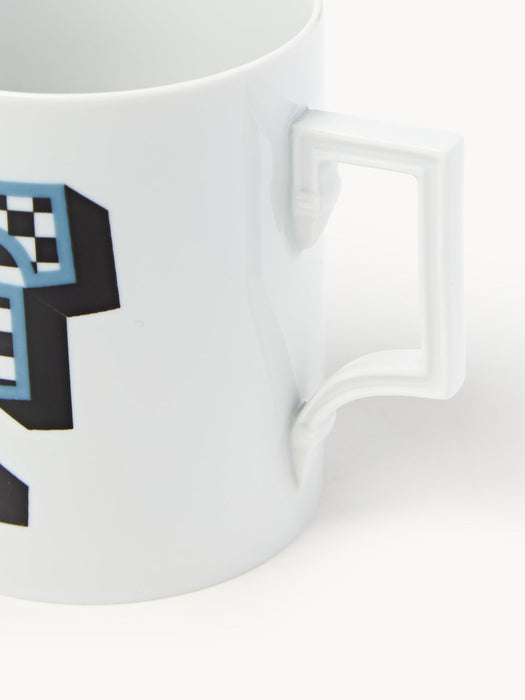 Initials Westwing x MEISSEN, Handmade Mug with Decorative Motif
