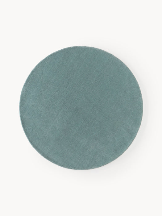 Round Hand-Tufted Wool Rug Zayne