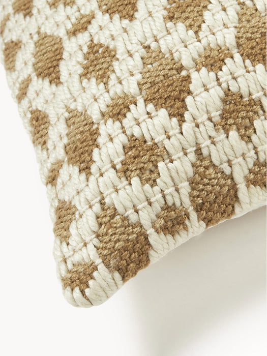 Yamir Outdoor Cushion Cover with Woven Pattern
