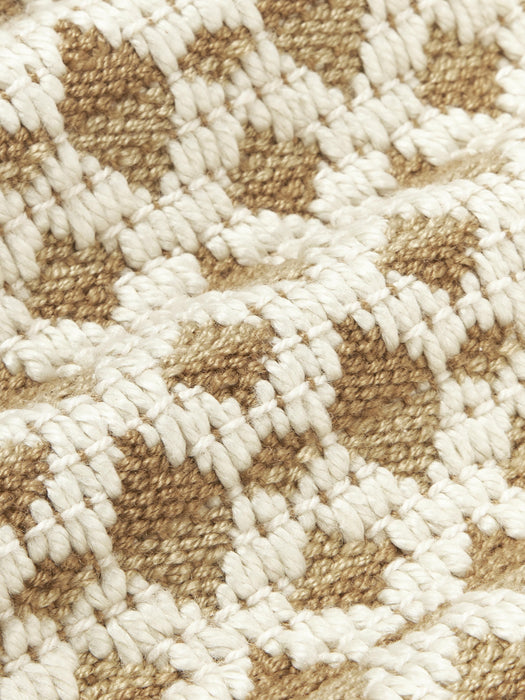 Outdoor Cushion Cover Yamir with Woven Pattern