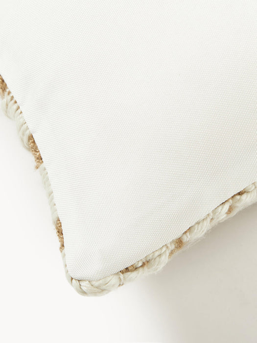 Yamir Outdoor Cushion Cover with Woven Pattern