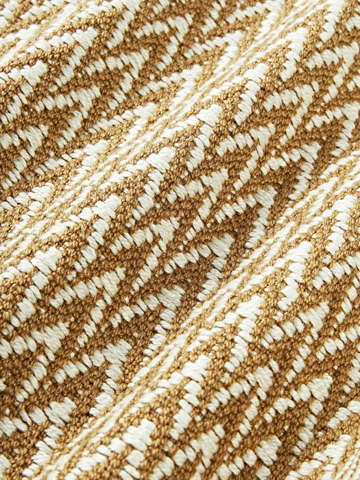 Suria Outdoor Cushion Cover with Woven Pattern and Fringes