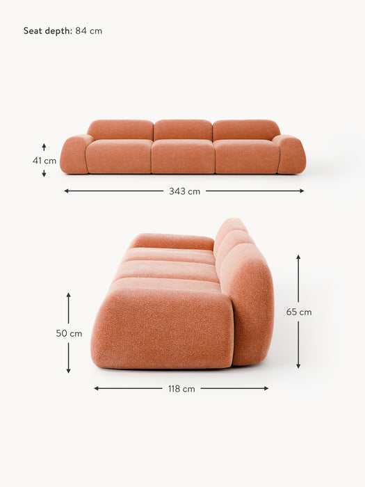 Modular Sofa Wolke 4-seater