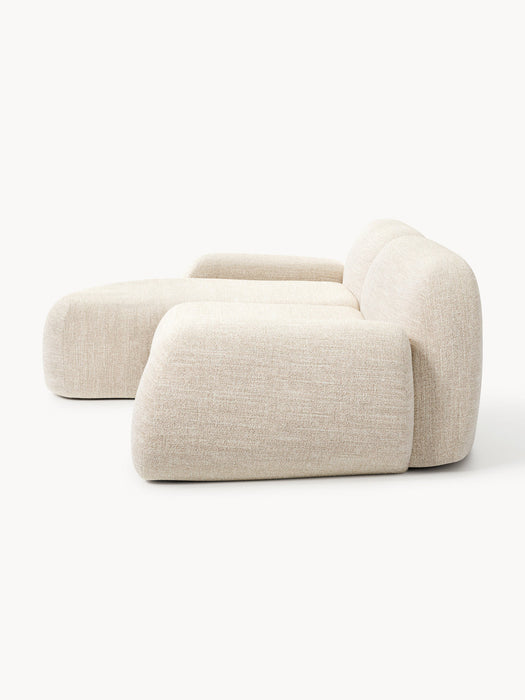 Wolke Modular Bouclé Corner Sofa (3-seater)