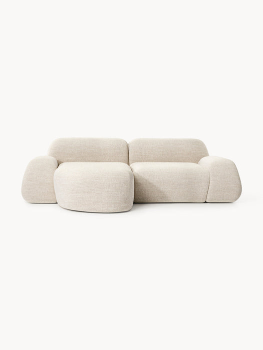 Wolke Modular Bouclé Corner Sofa (3-seater)