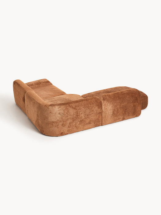 Wolke Modular Teddy Bouclé Corner Sofa (4-seater)