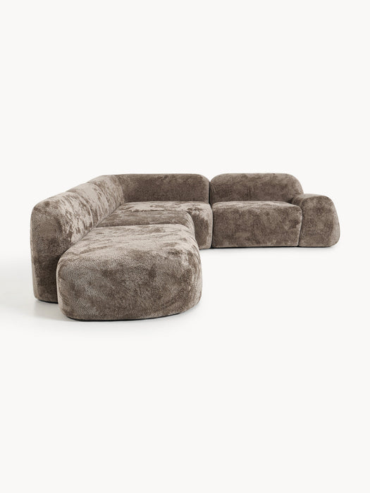 Wolke XL Modular Teddy BouclÃ© Corner Sofa