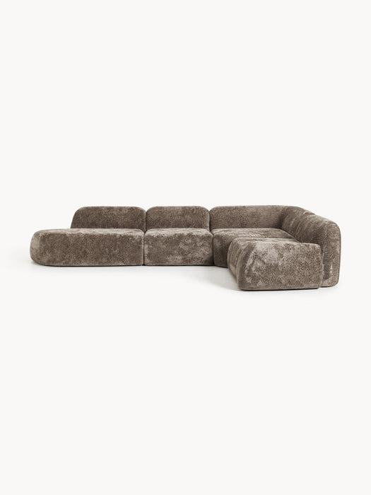 Wolke XL Modular Teddy BouclÃ© Corner Sofa