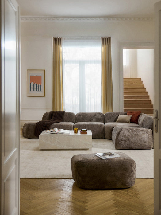Wolke XL Modular Teddy BouclÃ© Corner Sofa