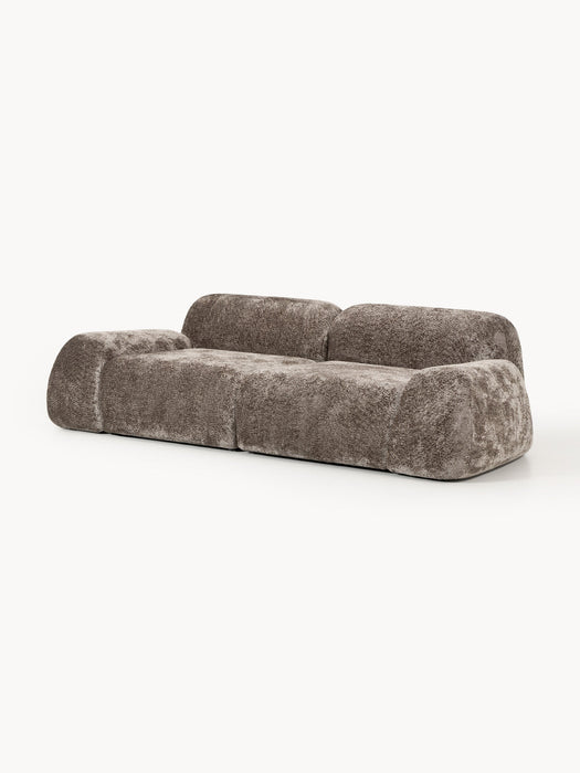 Wolke Modular Teddy Bouclé Sofa (3-seater)