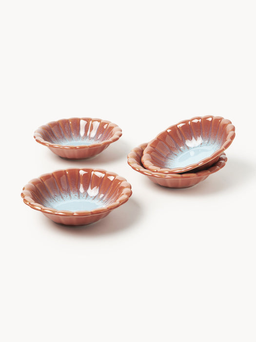 Handmade Bowls Marguerite Set of 4