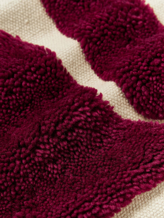 Flick Cushion Cover with Abstract Decoration