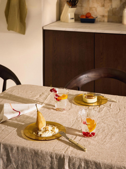 Ribbed Breakfast Plates Effie Set of 4
