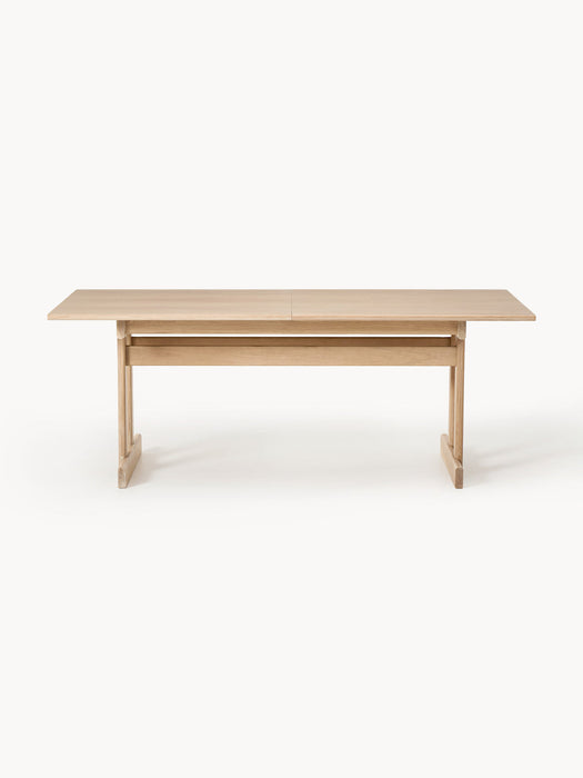 Brynn Extendable Oak Wood Dining Table, in various sizes