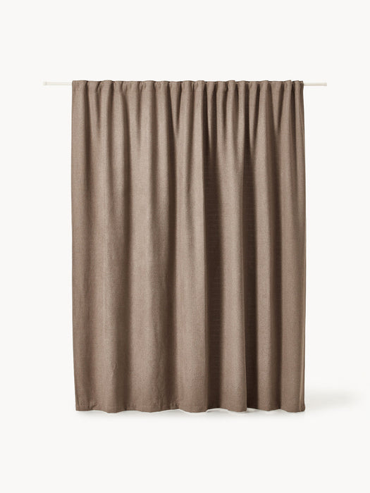 Jensen Opaque Multi-Band Curtain, W 280 cm
