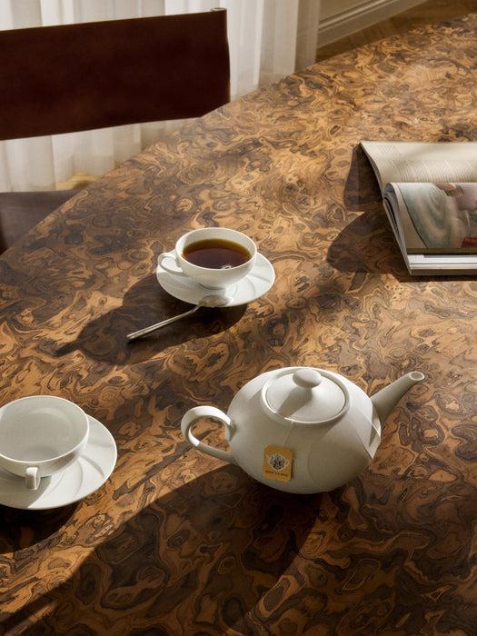 Porcelain Tea Cups Adonis with Saucers Set of 4