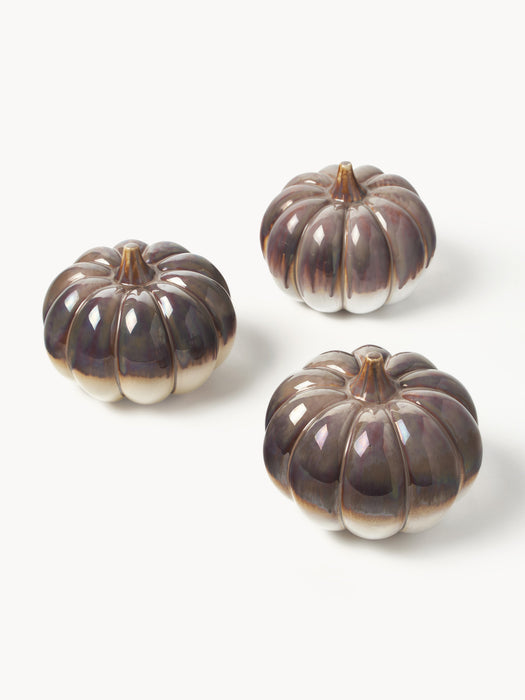 Pumpkin-Shaped Decorative Object Moranga H 16 cm