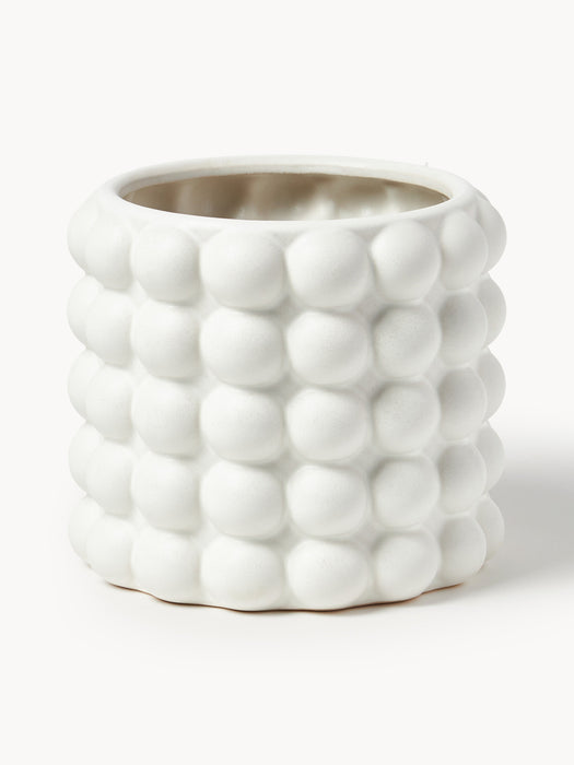 Stoneware Cover Pot Bob H 21 cm
