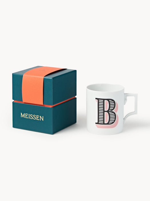 Initials Westwing x MEISSEN, Handmade Mug with Decorative Motif
