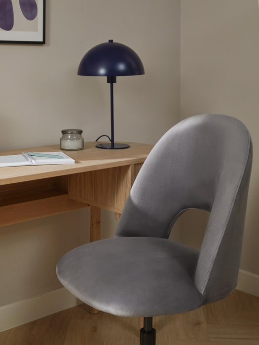 Velvet Desk Chair Rachel Height-adjustable
