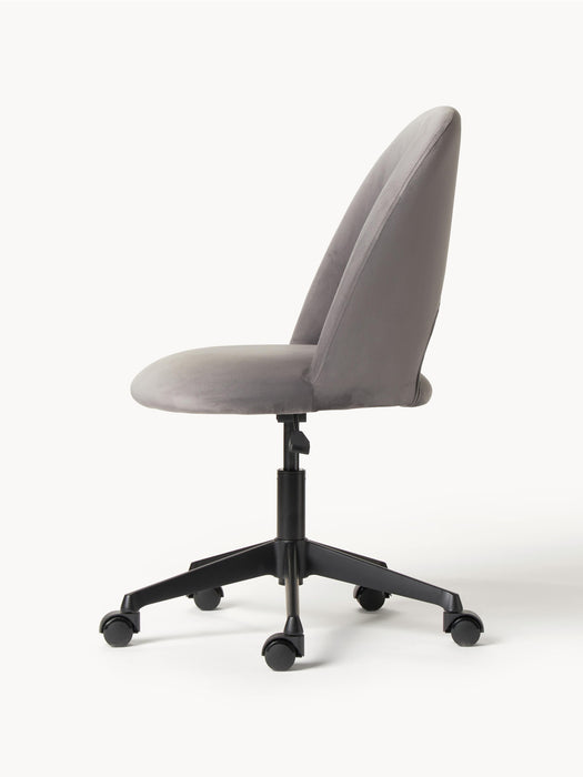 Velvet Desk Chair Rachel Height-adjustable