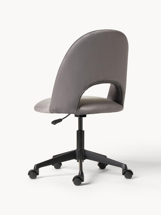 Velvet Desk Chair Rachel Height-adjustable