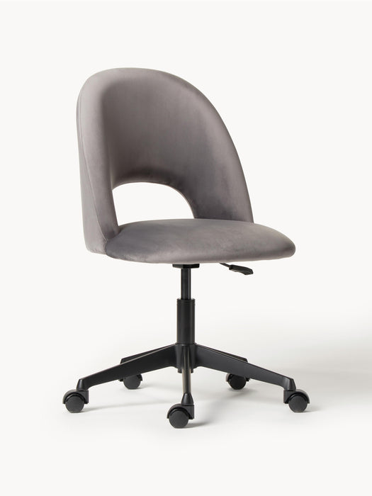 Velvet Desk Chair Rachel Height-adjustable