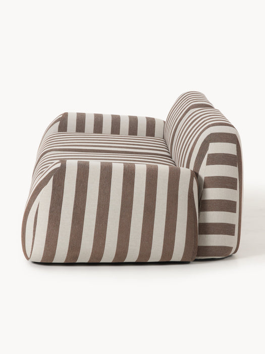 Modular Striped Sofa Wolke 3-seater