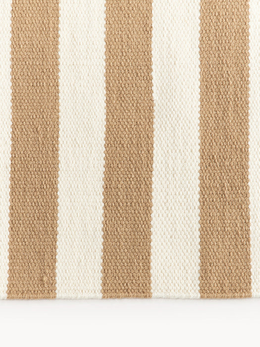 Donna Hand-Woven Kelim Rug with Stripes