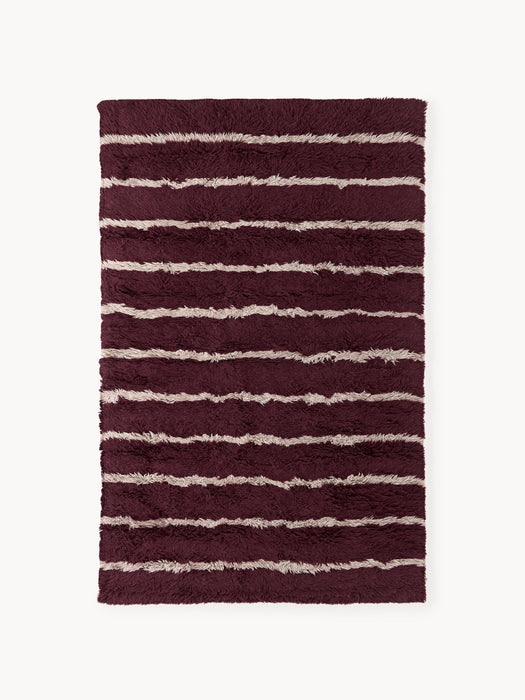 Hand-Tufted High-Pile Wool Rug Chaz